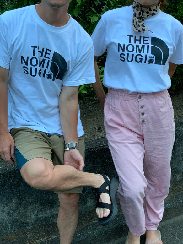 THE NOMI SUGI Tシャツ ライトパープル 3枚目の画像