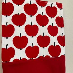 可愛いりんごが並んだ入園入学グッズ 7枚目の画像