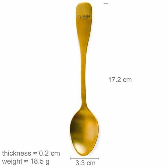 純鈦 金湯匙 第6張的照片