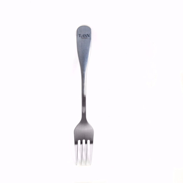 【TiANN】Titanium Fork (silver grey) 2枚目の画像