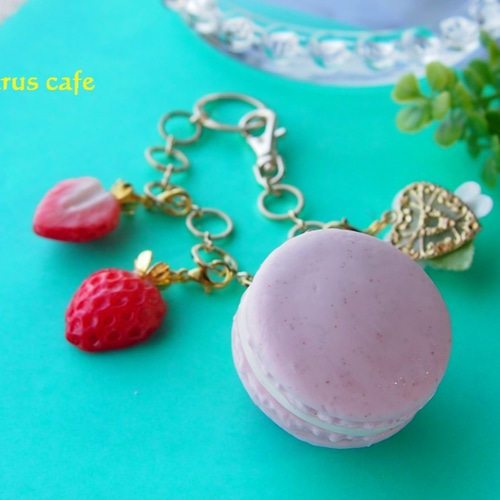 みい様オーダー品・マカロンバッグチャーム バッグチャーム Citrus 