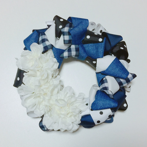 3.リボンリース リボンリース リース atelier my Diamonds 通販 5174409｜Creema