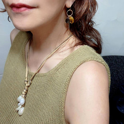 希少な石 マルチカラーラビットヘアーフローライト ブレスレット