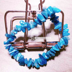 藍蛋石手串珠Blue Opal Bracelet 第4張的照片