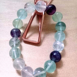 螢石手串珠Fluorite Bracelet 第3張的照片