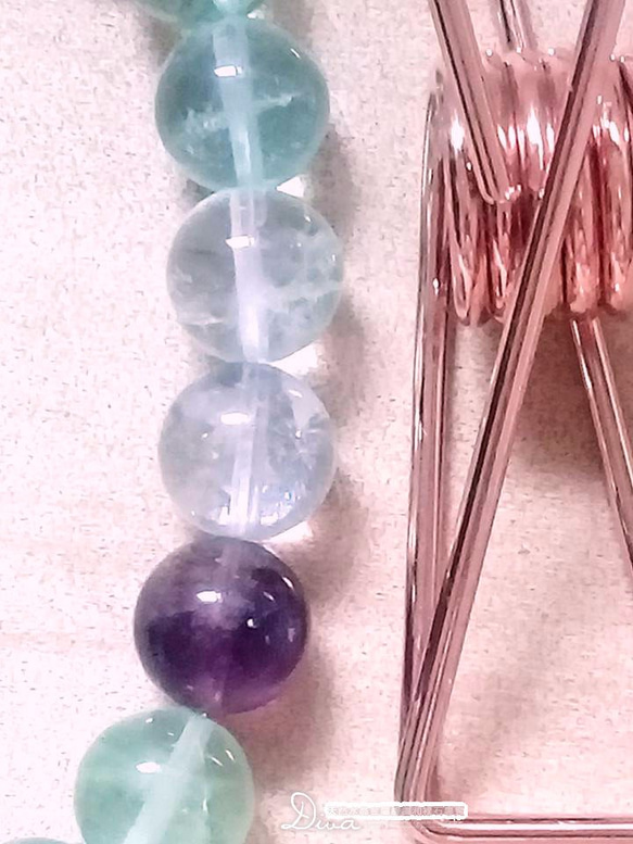 螢石手串珠Fluorite Bracelet 第5張的照片