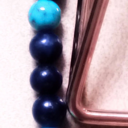 青金石、綠松石手串珠Turquoise And Lapis Lazuli Bracelet 第5張的照片