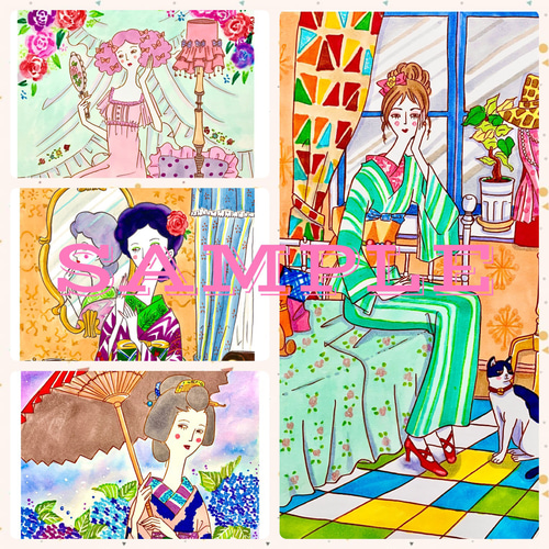 昭和レトロ・大正ロマン作品集】レトロ乙女きぶん ZINE・小冊子