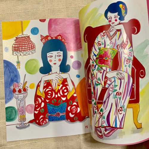 大正乙女録【大正ロマンイラスト集】 ZINE・小冊子 ニシヒロミ