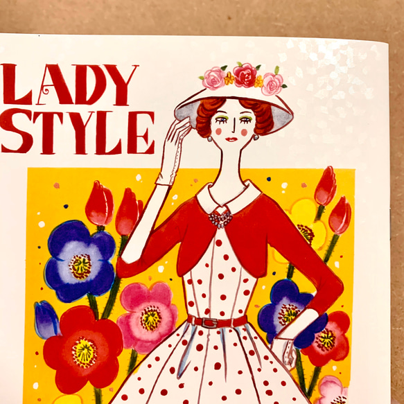 LADY STYLE【レトロヴィンテージファッション画集】 2枚目の画像