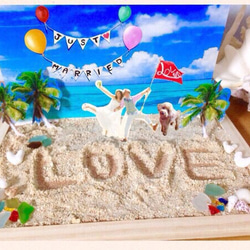 海からの贈り物〜シーグラスランプシェード キャンドル