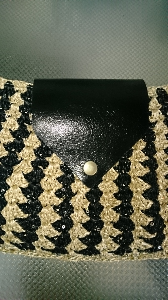 編み編みバッグ 3枚目の画像