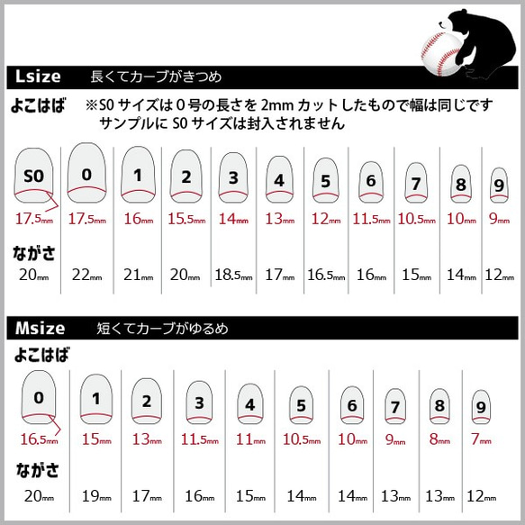 シンプルネイルチップ　ブラック　黒　10枚セット 2枚目の画像