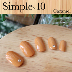 キャラメルニュアンス ネイルチップ 0_346cb7af5752ce3b8e97c8f6a7ec