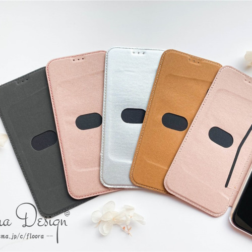 送関込【Harper & Blake】UK発!手帳型スマホケース Fruit / 果物 Harper & Blake】UK発☆手帳型スマホケース Dots/水玉4色