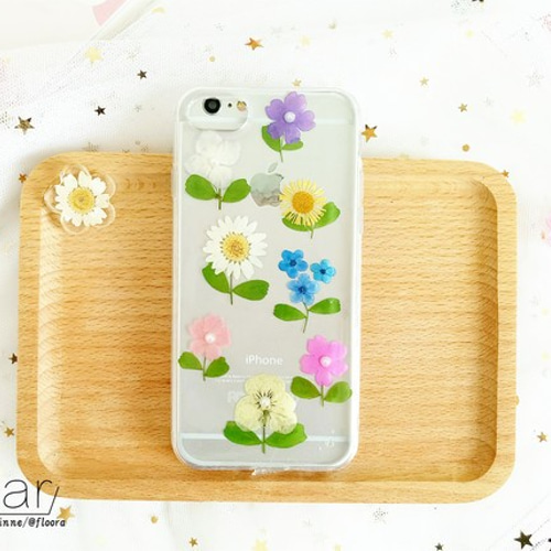 花雲 押し花ケース iPhoneケース・カバー floora 通販｜Creema  