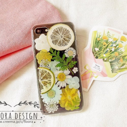 ゆページ⭐︎押し花ケース 空ママ様♡ご確認用 押し花ケース スマホケース オーダー