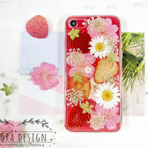 あらんらん様♡ご確認用 押し花ケース オーダー astin muhler | 押し花・押しフルーツの全機種対応スマホケース