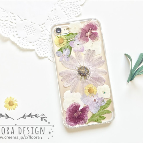 TOMO様♡ご確認用 押し花ケース オーダー TOMO様♡ご確認用 押し花ケース オーダー