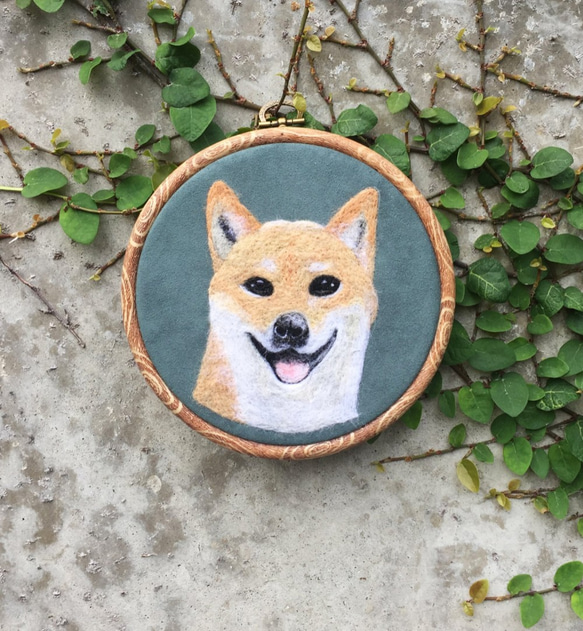 ウールフェルト刺繍 - カスタムシミュレーション動物犬記事 1枚目の画像