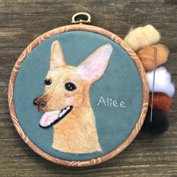 ウールフェルト刺繍 - カスタムシミュレーション動物犬記事 5枚目の画像