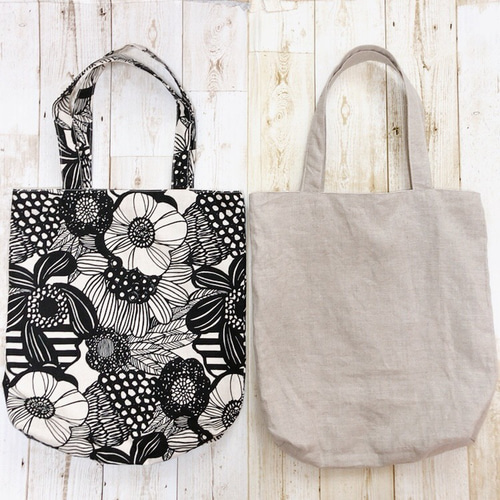 エコバッグ　北欧柄 北欧柄エコバッグ｜130円｜販促メッセ