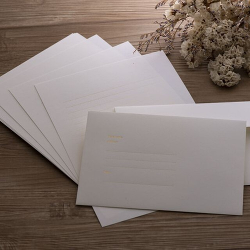金の箔押しレターセット シンプルデザイン レターセット wm 通販 金の箔押しレターセット シンプルデザイン レターセット wm 通販