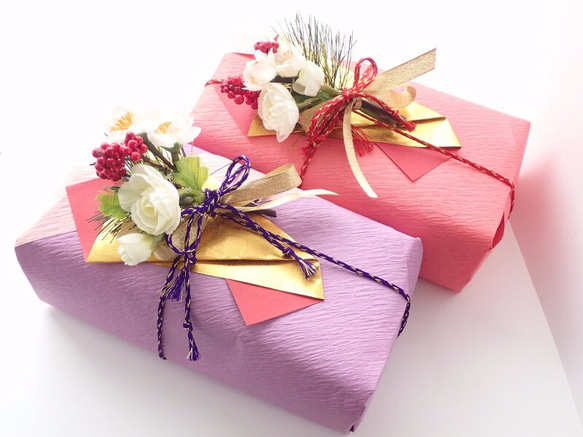 ギフトラッピングBOX有料《和柄・和風のお祝いプレゼントに♡》※注文する商品と一緒にカートに入れてご購入ください。 3枚目の画像