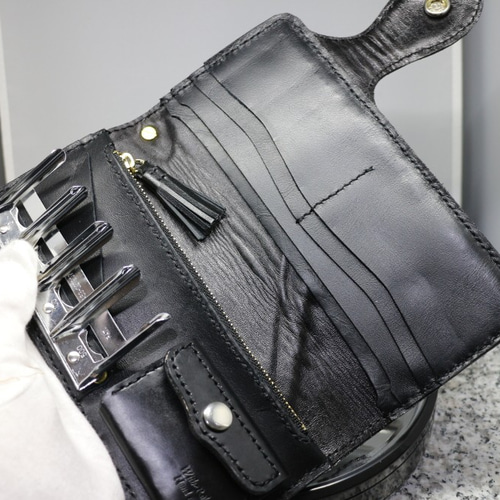 あんずᒼᑋªⁿ♥︎　オーダーページ　コインキャッチャー付き財布 コインキャッチャー付きロングウオレット 京都西陣織り 金襴生地