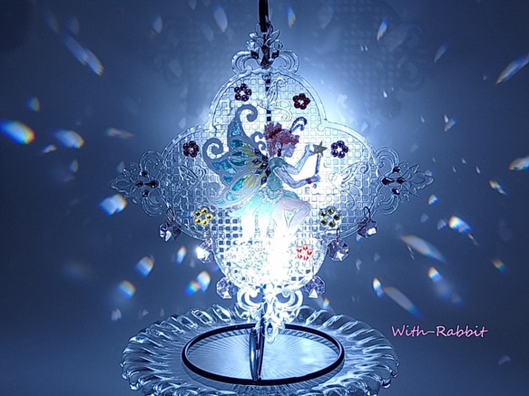 ひな祭り✩.*˚ SWAROVSKIサンキャッチャー お部屋サンキャッチャー：☆新プライス☆新7連サンキャッチャー