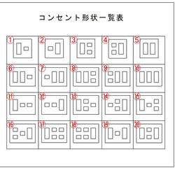 電気屋さんが考えた2連用コンセントガード　木製　バターミルクペイント版 8枚目の画像