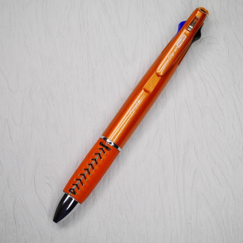 本革製グリップ付きボールペン☆クリップオンマルチ1000 改