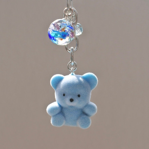 超希少♡ZB1 ソンハンビン　スワロフスキー くまキーホルダー スワロフスキー ピンク くま ストラップ キーホルダー キラキラ