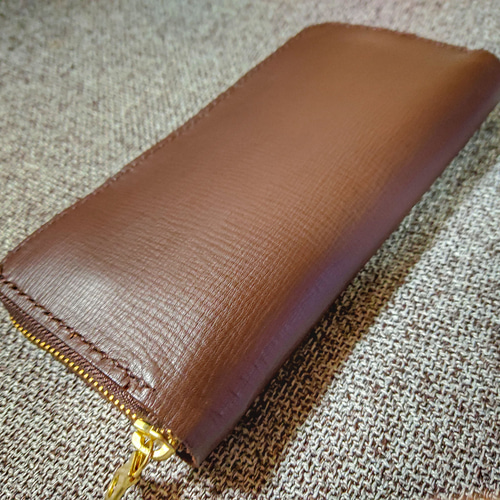 プラダ レザー シボ革 ラウンド ジップ 長財布 ロングウォレット プラダ レザー シボ革 ラウンド ジップ 長財布 ロングウォレット