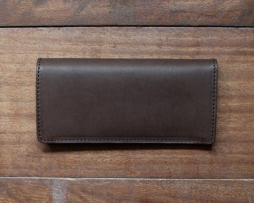 エルバマット⭐︎長財布⭐︎二つ折り⭐︎イタリアンレザー⭐︎財布⭐︎小銭入れ 送料無料 名入れ不可】 札幌革職人館 L型ファスナー長財布