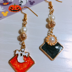 おばけのいたずらピアス【ハロウィン】 2枚目の画像