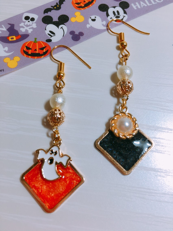 おばけのいたずらピアス【ハロウィン】 2枚目の画像