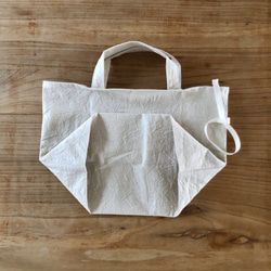 washer eco bag(ecru) 6枚目の画像