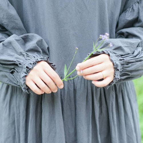 割烹着ワンピース ワンピース toimême 通販 9284106｜Creema(クリーマ