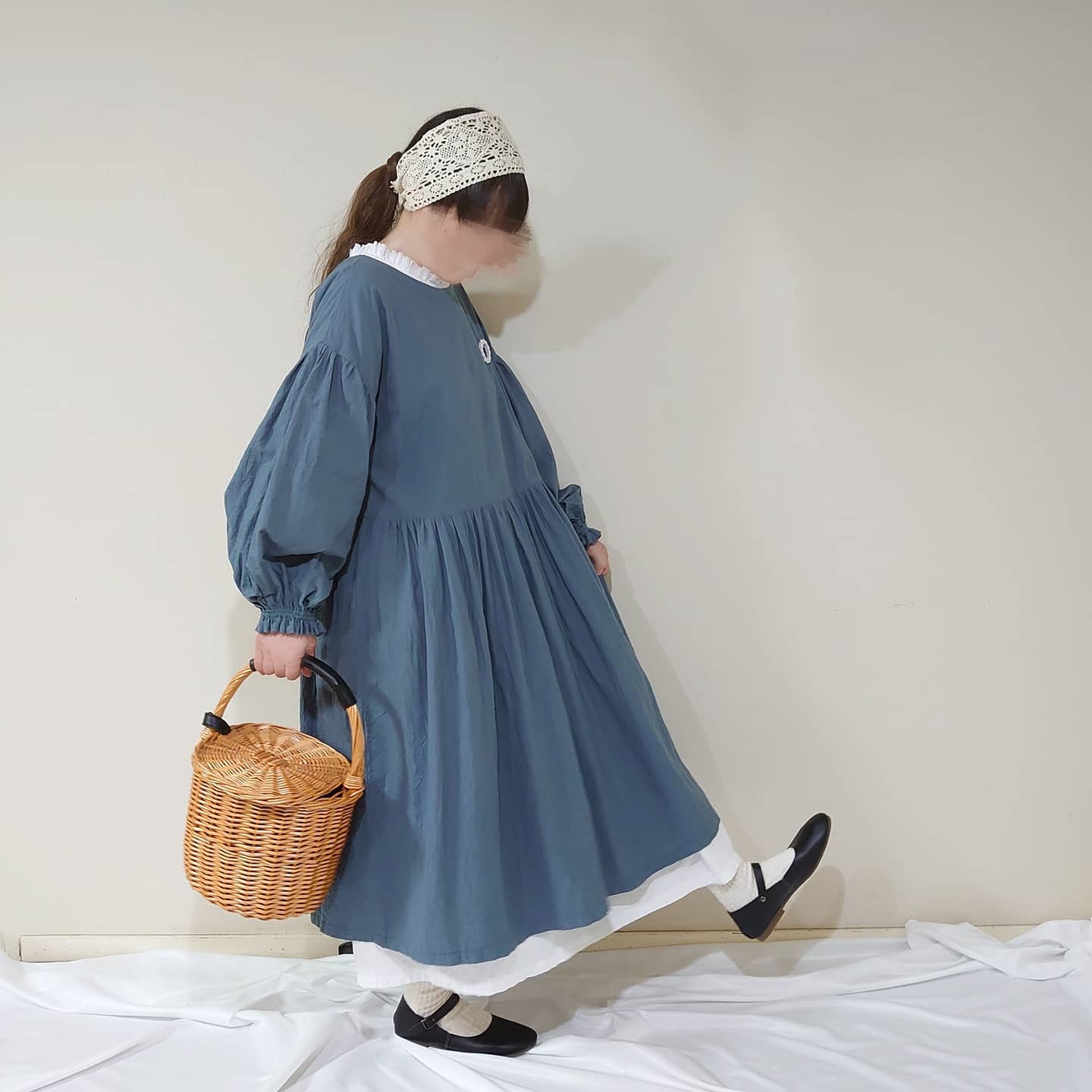 割烹着ワンピース