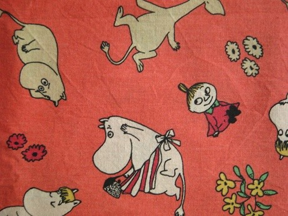 R様お取り置き分・ヴィンテージファブリック（ムーミン） 生地  