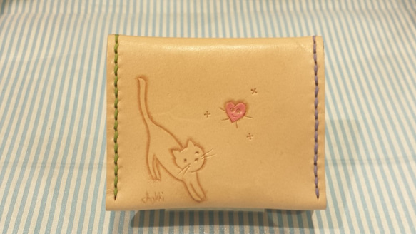 heart&cat☆コインケース 1枚目の画像