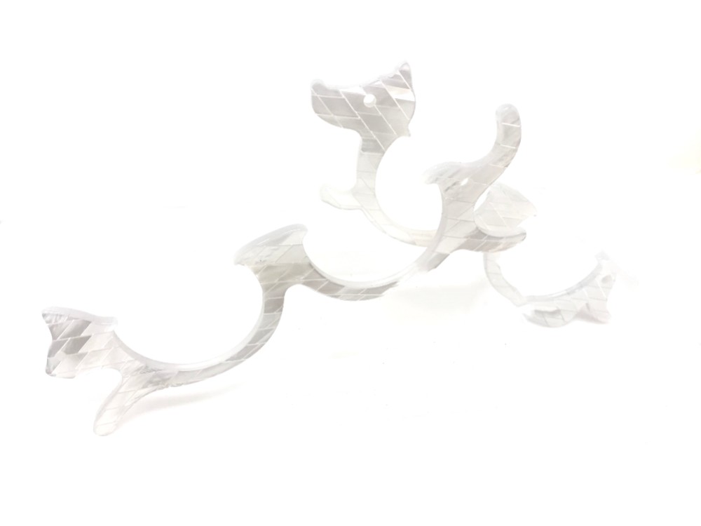 わんグラス シェルホワイト 弱SET（+1.0 +1.5 +2.0）～手に持つ老眼鏡～携帯ルーペ・拡大鏡・眼鏡・鯖江