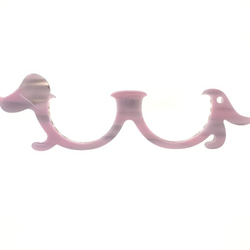 わんグラス ピンクチョコ 弱SET（+1.0 +1.5 +2.0）～手に持つ老眼鏡～携帯ルーペ・拡大鏡・眼鏡・鯖江 2枚目の画像