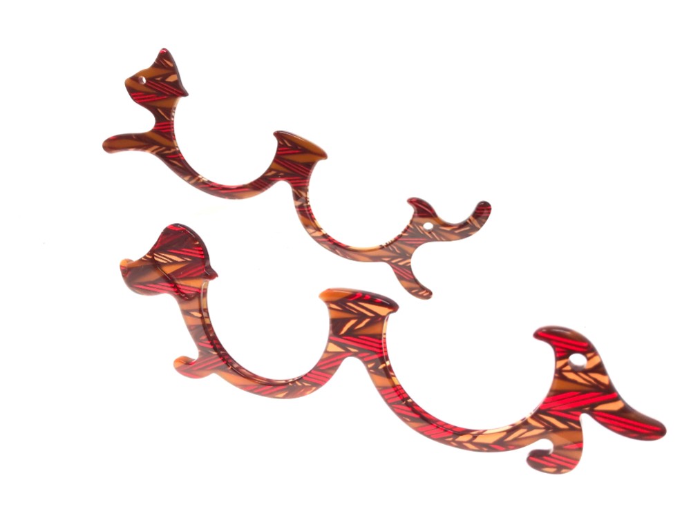 わんグラス ベネチアンレッド 強SET（+2.0 +2.5 +3.0）～手に持つ老眼鏡～　拡大鏡・眼鏡・鯖江