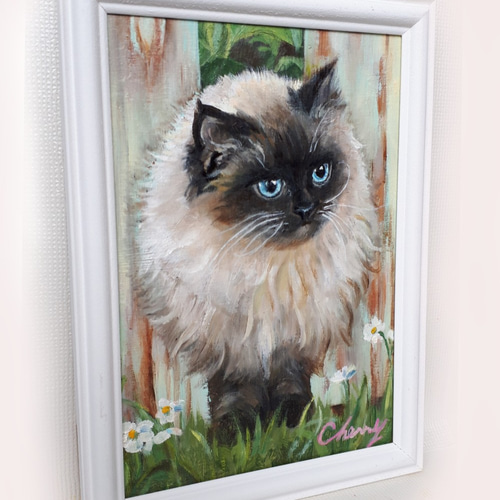 ヒマラヤ　絵 散歩にGO！(ヒマラヤン) 絵画 チェリー Cherry 通販 12068197｜Creema