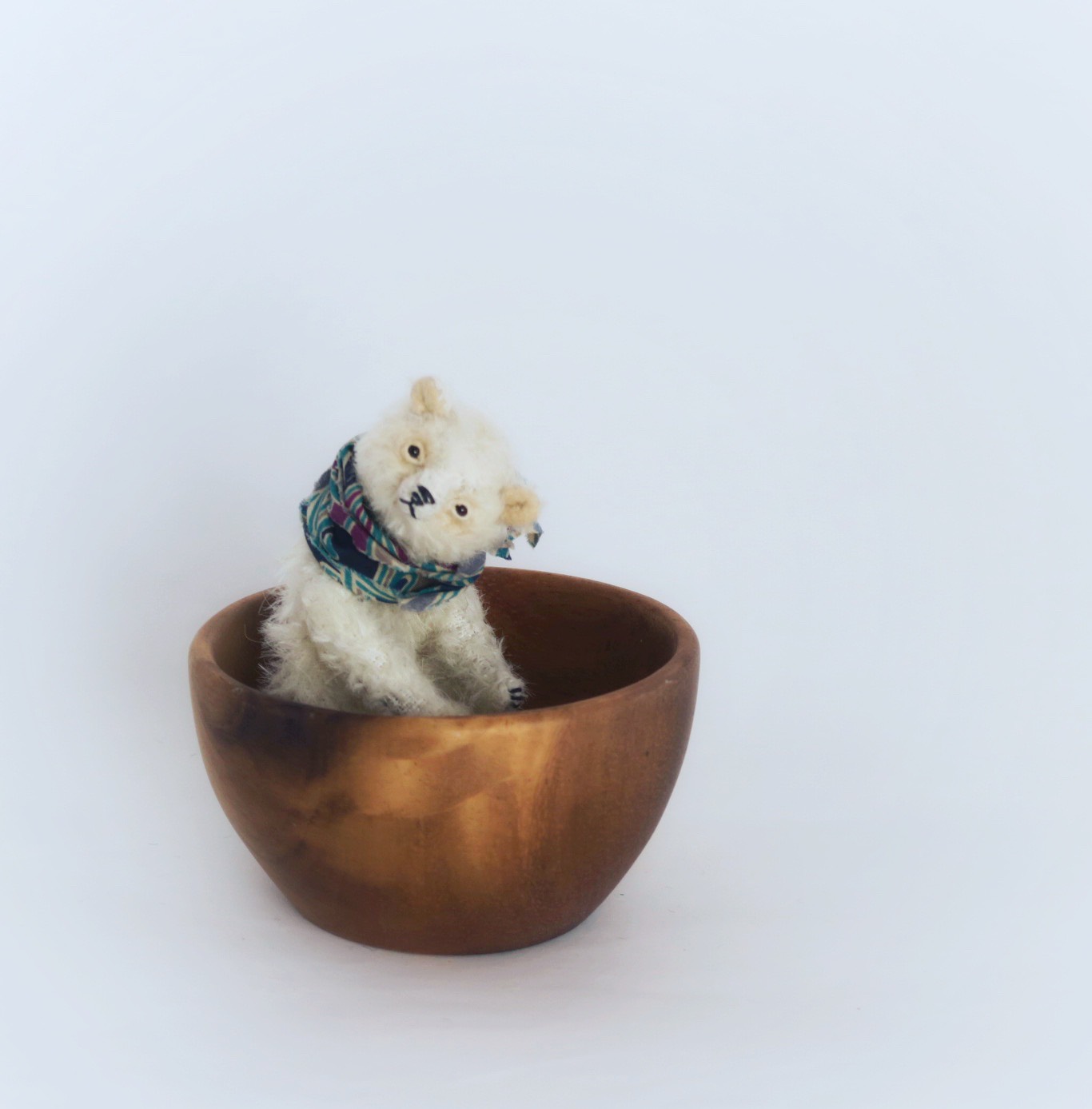 ちいくた くたベア 作家様 HARUBEAR ハンドメイド テディベア 居着い