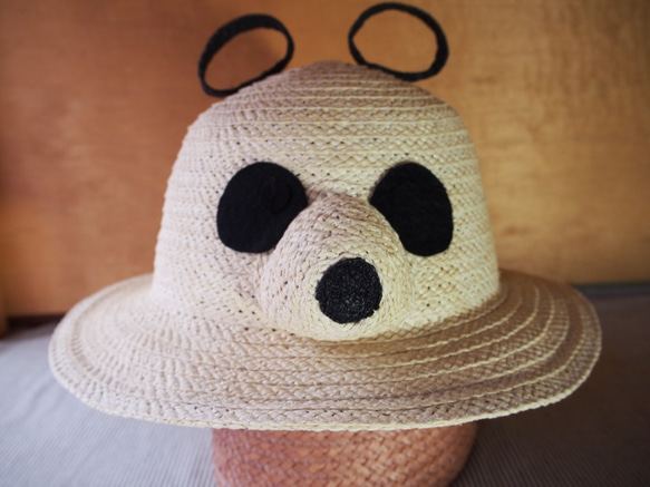 ペーパー　パンダさん帽子 2枚目の画像