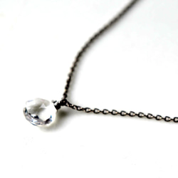 Allergy to Metal 鈦項鍊 石英（水晶） 免費送貨和包裝 第1張的照片