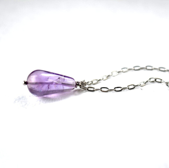 Allergy to Metal 鈦項鍊 石英（水晶） 免費送貨和包裝 第8張的照片